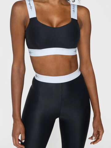 Bustier Soutien-gorge de sport 'Zinal' Horizon Athletic en noir
