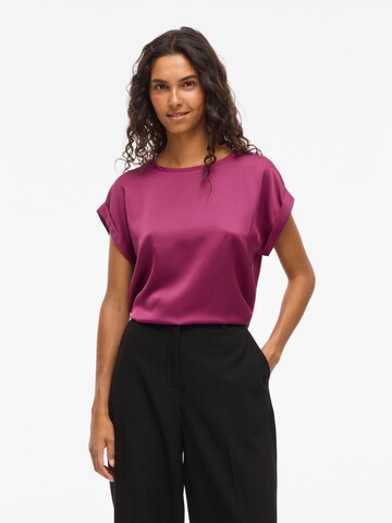 VILA Shirt 'ELLETTE' in Pink: front
