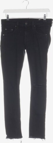 rag & bone Jeans in 26 in Black: front