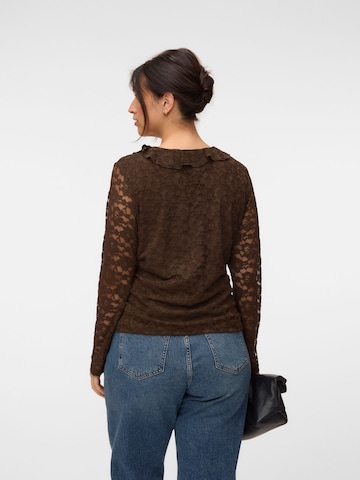 Vero Moda Curve Bluse 'VMDea' i brun