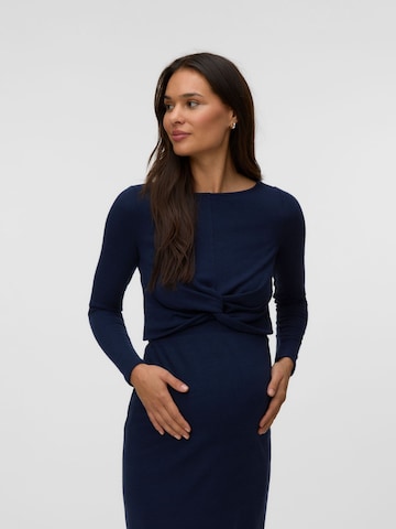 MAMALICIOUS - Camiseta 'MLRiga' en azul: frente