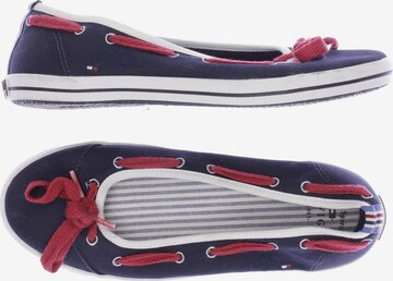 TOMMY HILFIGER Flats & Loafers in 37 in Blue: front