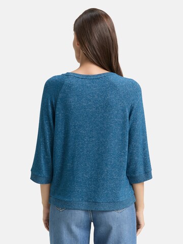 TOM TAILOR Shirt in Blau