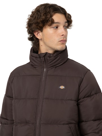 DICKIES Winter jacket 'WALDENBURG' in Brown
