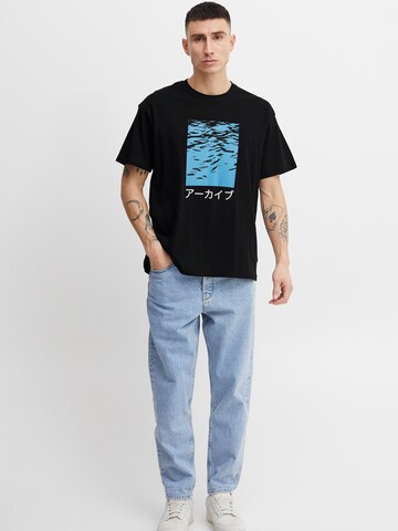 !Solid T-Shirt 'Ellington' in Schwarz