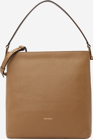 Coccinelle Shoulder Bag 'LIYA' in Brown: front