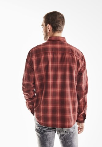 Street One MEN Regular Fit Hemd in Rot