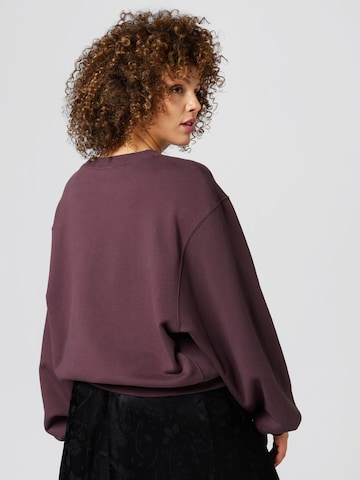 A LOT LESSSweater majica - smeđa boja