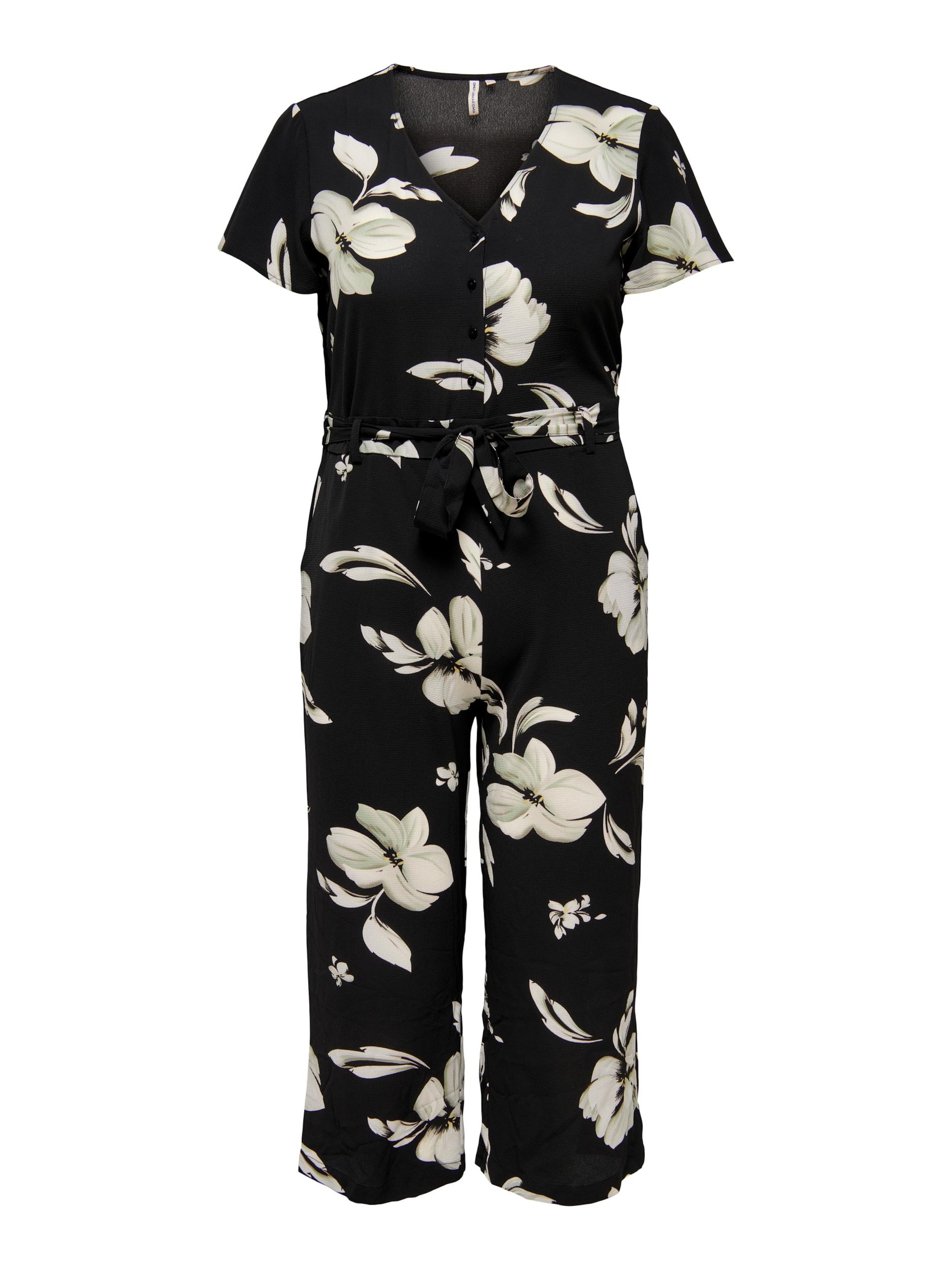 Tuta jumpsuit di ONLY Carmakoma in nero: frontale