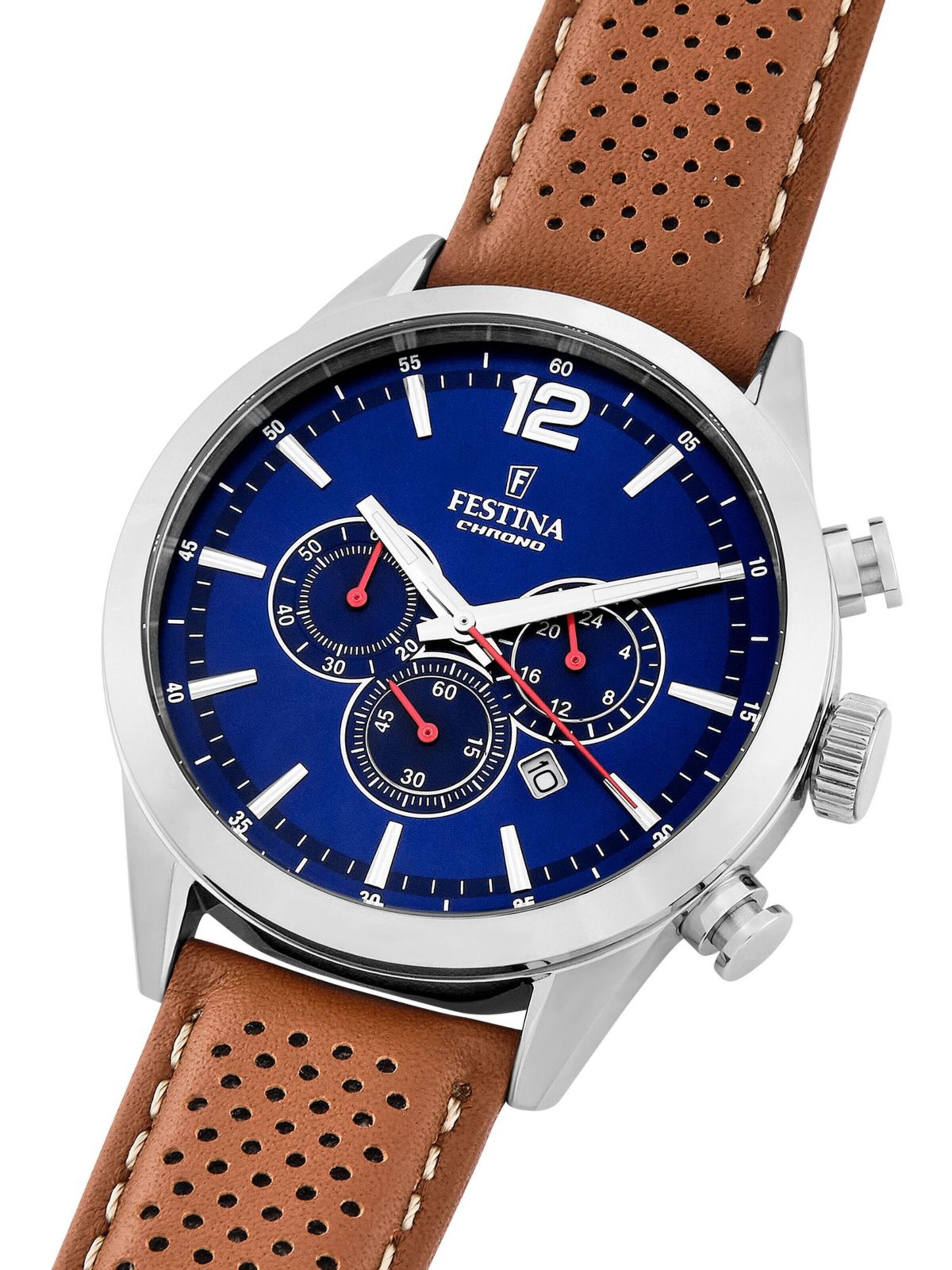 Montre à affichage analogique 'Chronograph TIMELESS CHRONOGRAPH' FESTINA en bleu