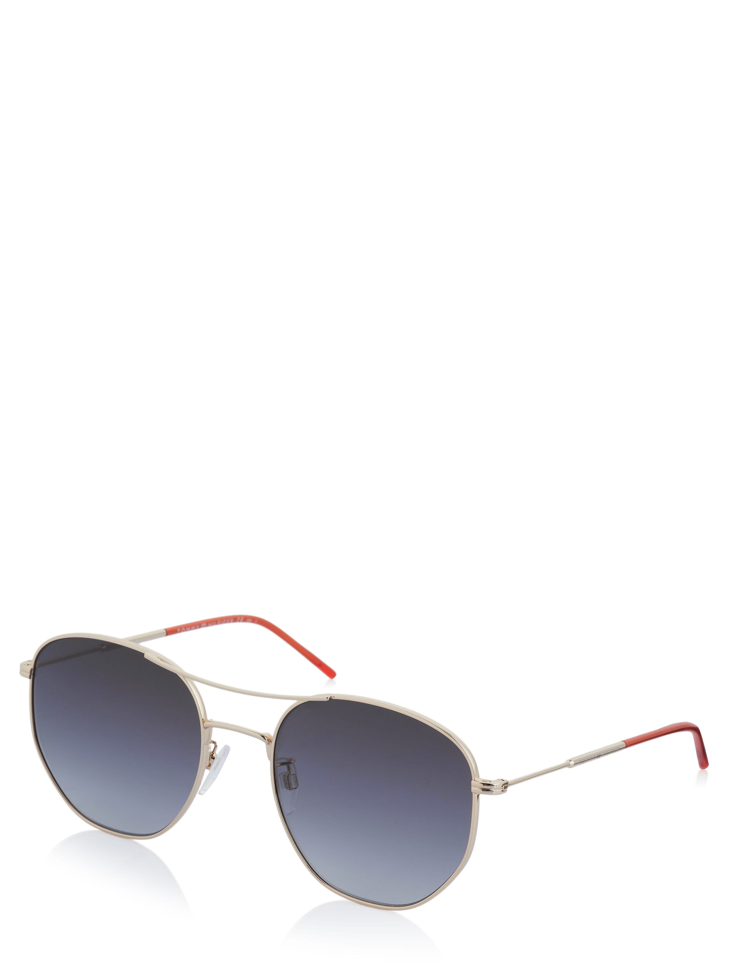 TOMMY HILFIGER Sonnenbrille ’ in One Size in gold / schwarz, Produktansicht
