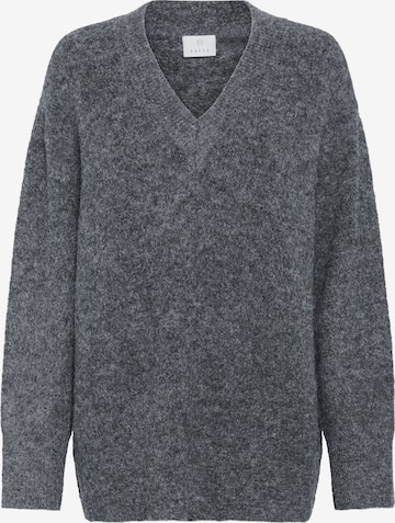 pilka Kaffe Megztinis 'Trudy': priekis