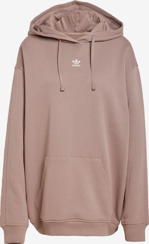 ADIDAS ORIGINALS - Sudadera 'Essentials' en marrón: frente