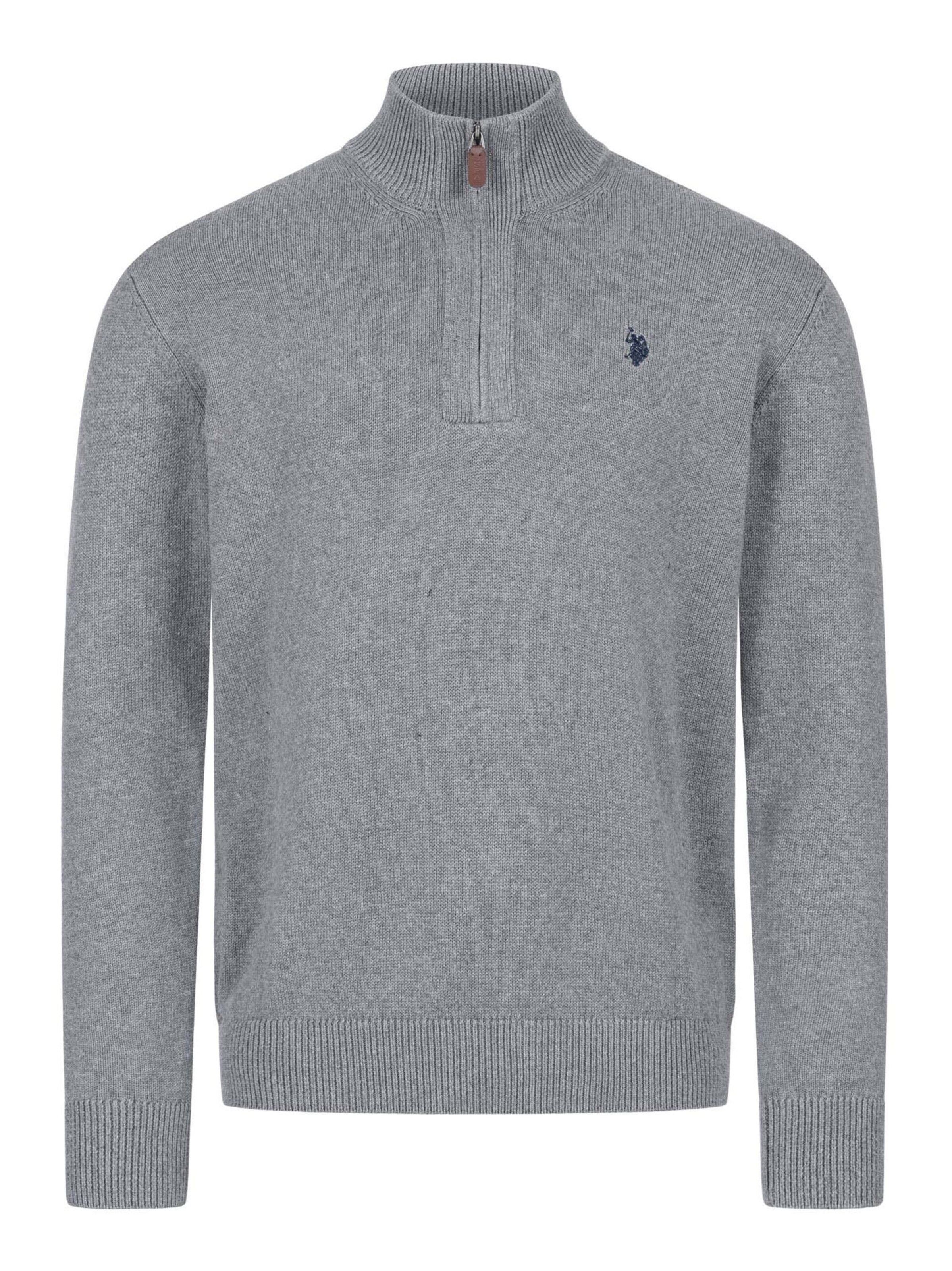 U.S. POLO ASSN. Sweater in Grey: front