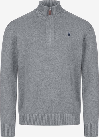 U.S. POLO ASSN. Pullover in Grau: Vorderseite