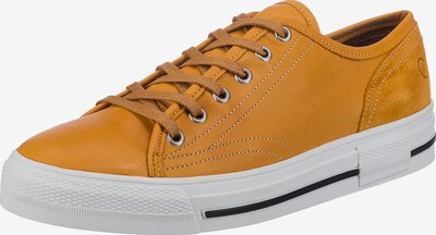 Paul Vesterbro Leder Smooth Velours Sneakers Low in gelb, Produktansicht