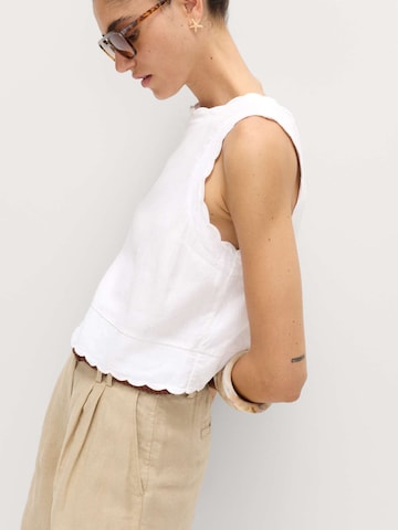Haut Marks & Spencer en blanc