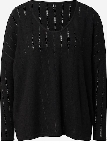 ONLY Пуловер 'KARLA' в черно: отпред