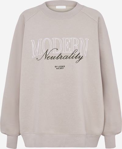 LeGer by Lena Gercke Sweater majica 'Maxime' u bež siva / crna / bijela, Pregled proizvoda