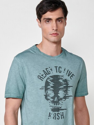 KOROSHI Shirt. in Grün