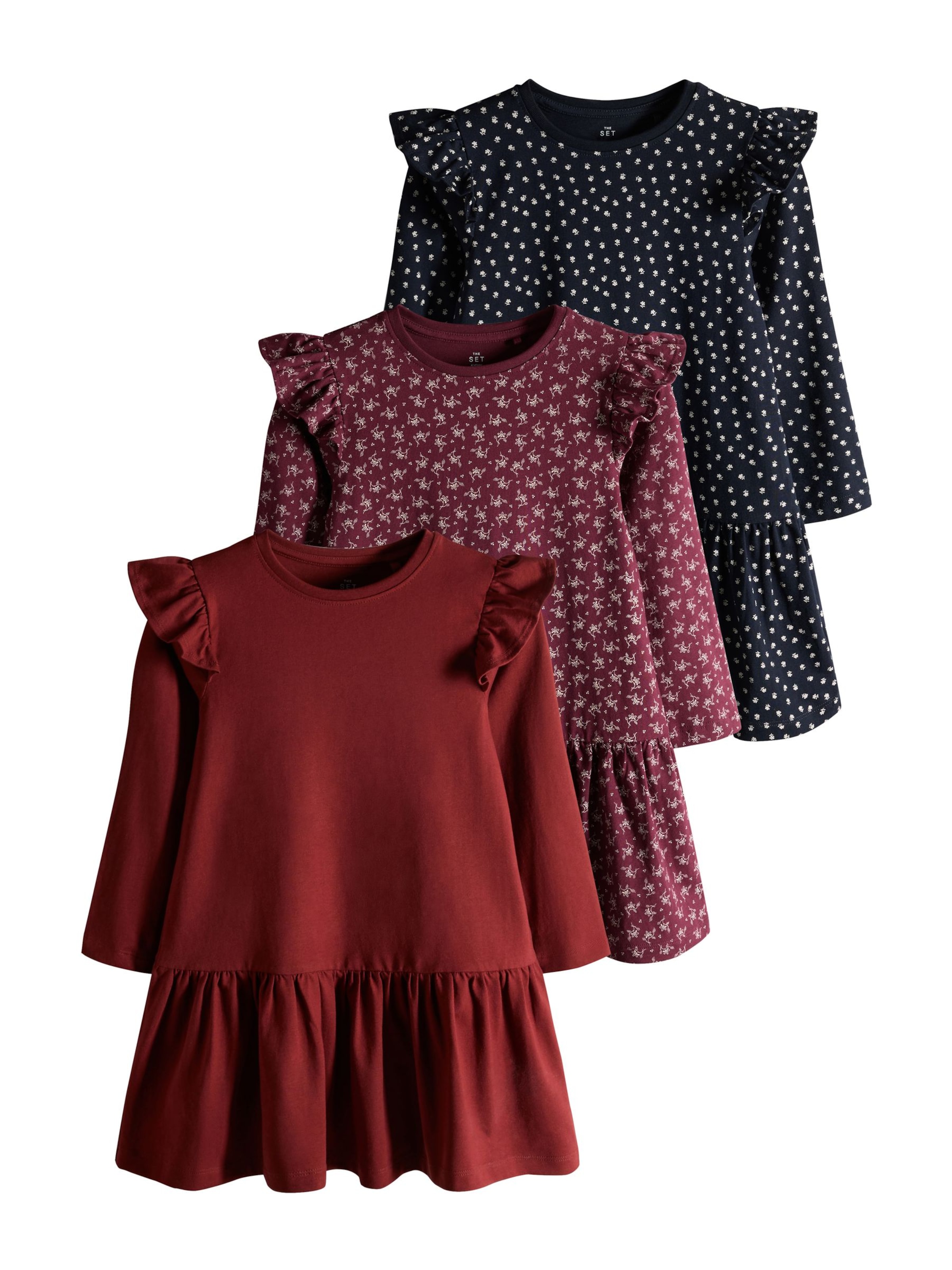 The Set - Vestido en rojo: frente