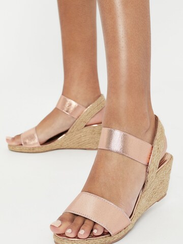 Lipsy Sandály – béžová