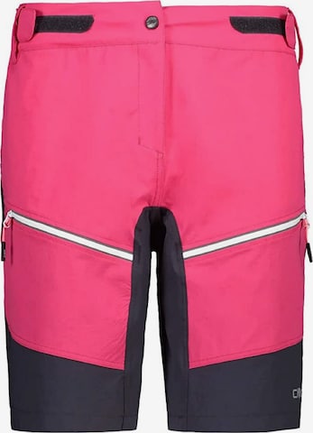 CMP Slim fit Workout Pants 'Free Bike' in Pink: front