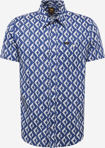 Lee Regularny krój Koszula w kolorze niebieski: przód