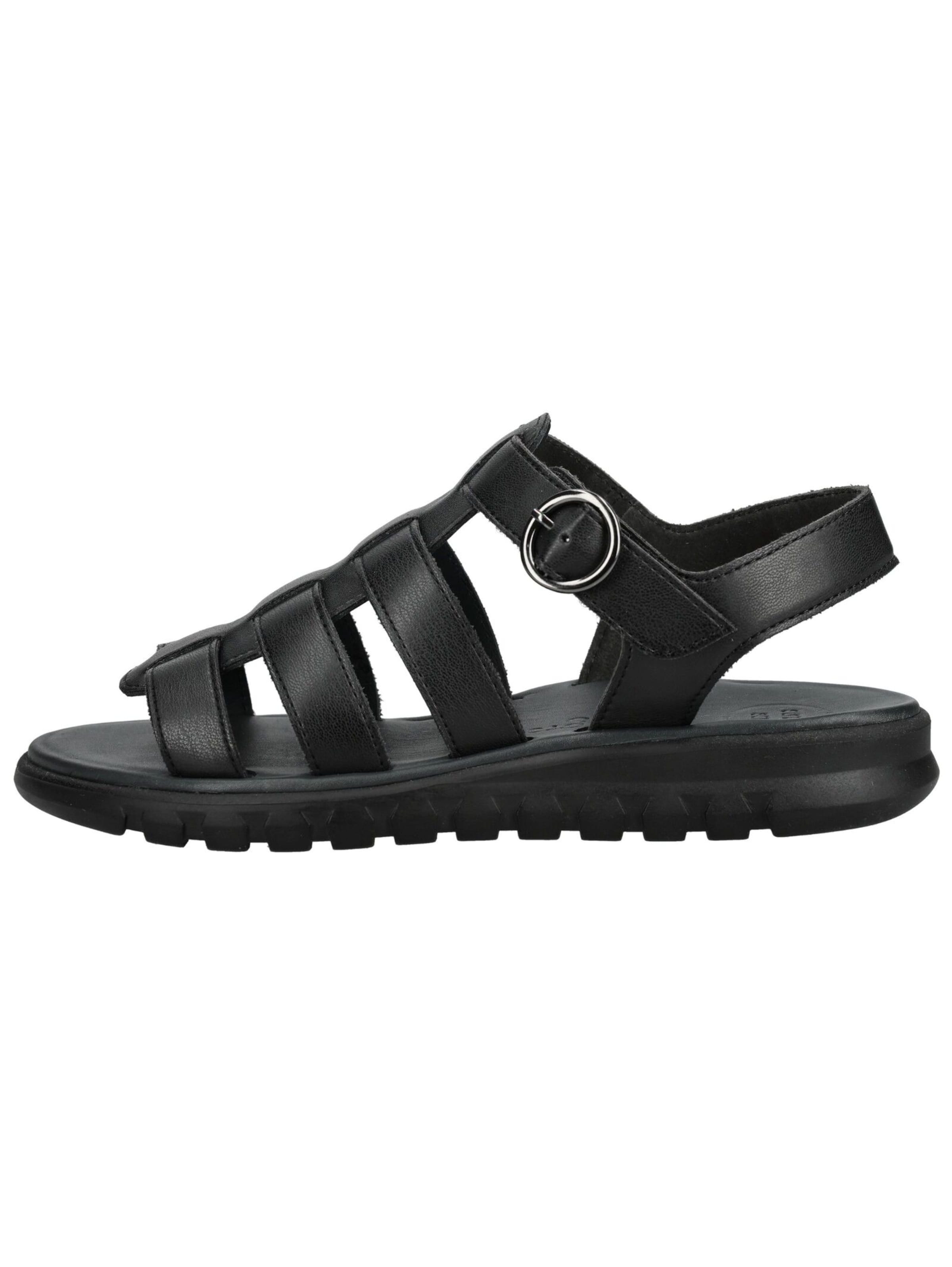 Paul Green Strap sandal in Black