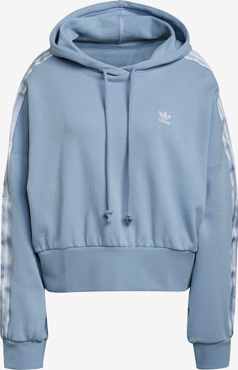 ADIDAS ORIGINALS Sweater majica u sivkasto plava / bijela, Pregled proizvoda