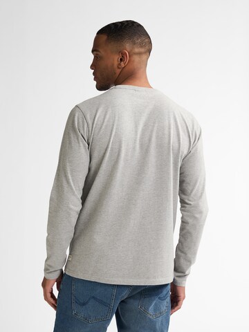 T-Shirt 'Dolphinpark' Petrol Industries en gris