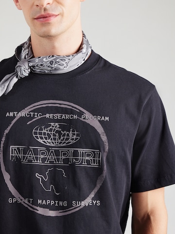 NAPAPIJRI - Camiseta 'S-Bald' en negro