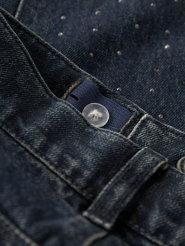 NAME IT Regular Jeans 'NKFStrass' in Blau