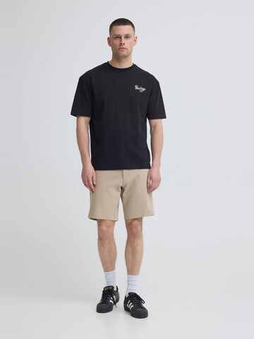 Regular Pantalon chino ' IDKoldo ' INDICODE JEANS en beige : devant