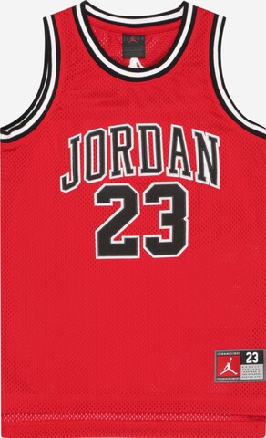 T-Shirt Jordan en rouge : devant