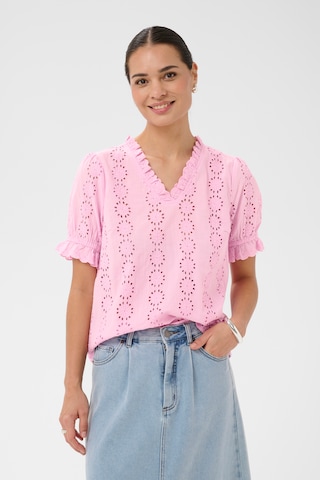 Kaffe Blouse 'KADona' in Pink: front