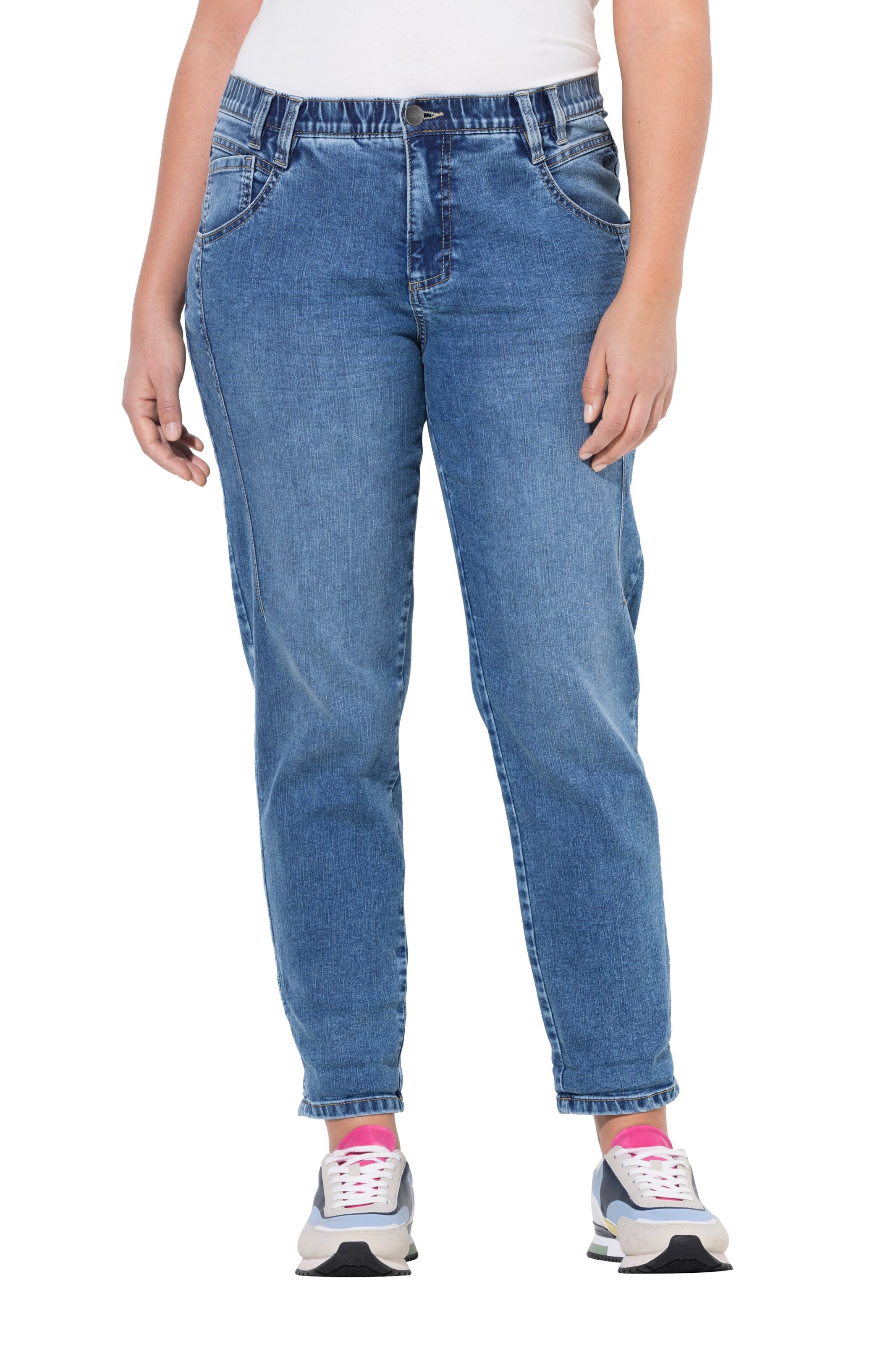 LAURASØN Regular Jeans in Blauw: voorkant