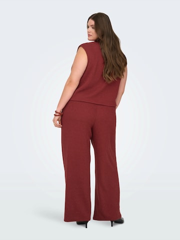 Gilet 'CARVicki' di ONLY Carmakoma in rosso