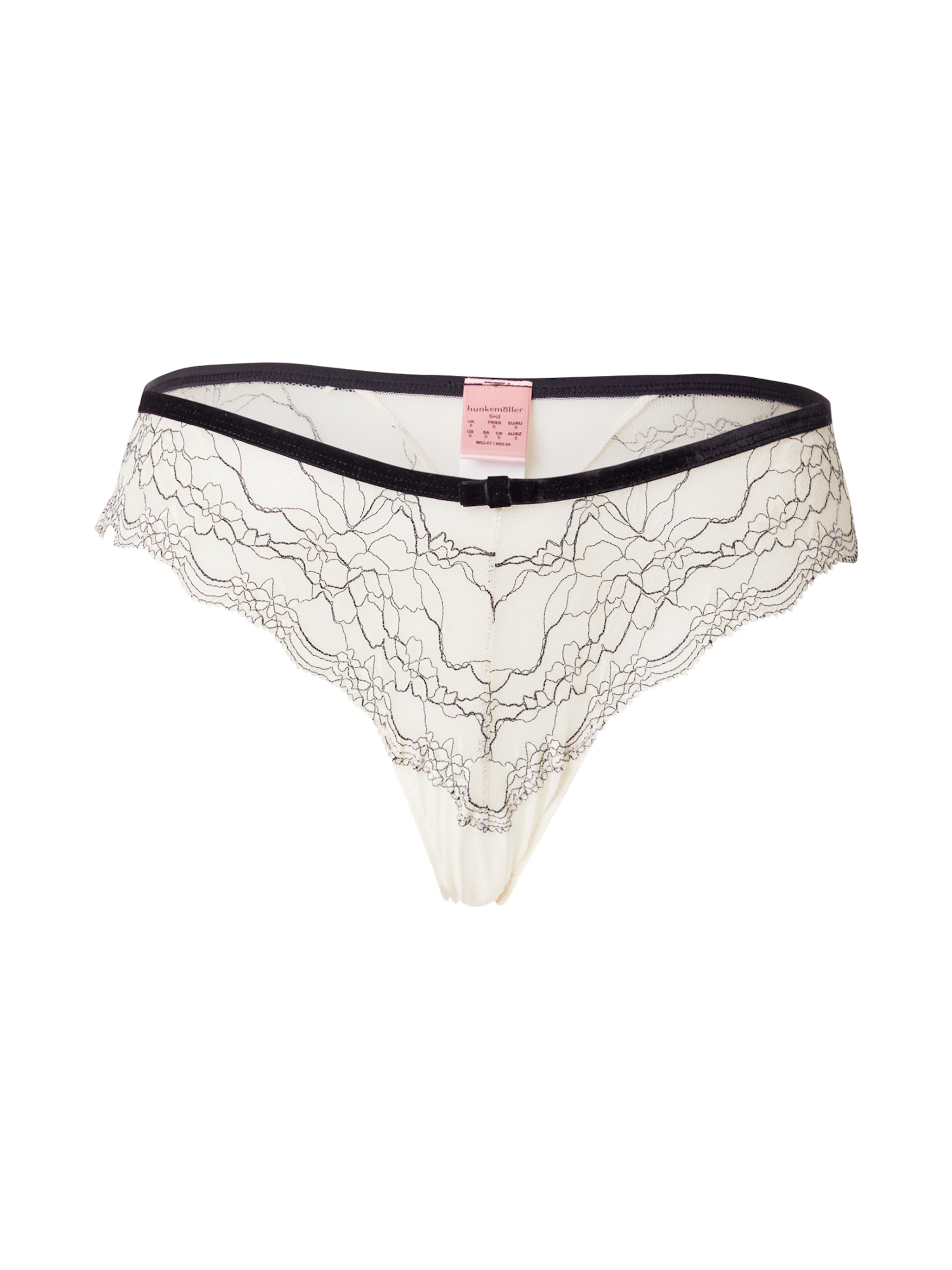 Hunkemöller Slip in Wit: voorkant