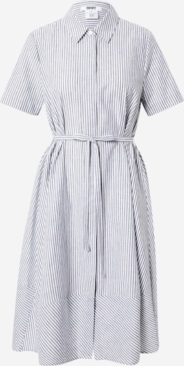 DKNY Robe-chemise en bleu-gris / blanc, Vue avec produit