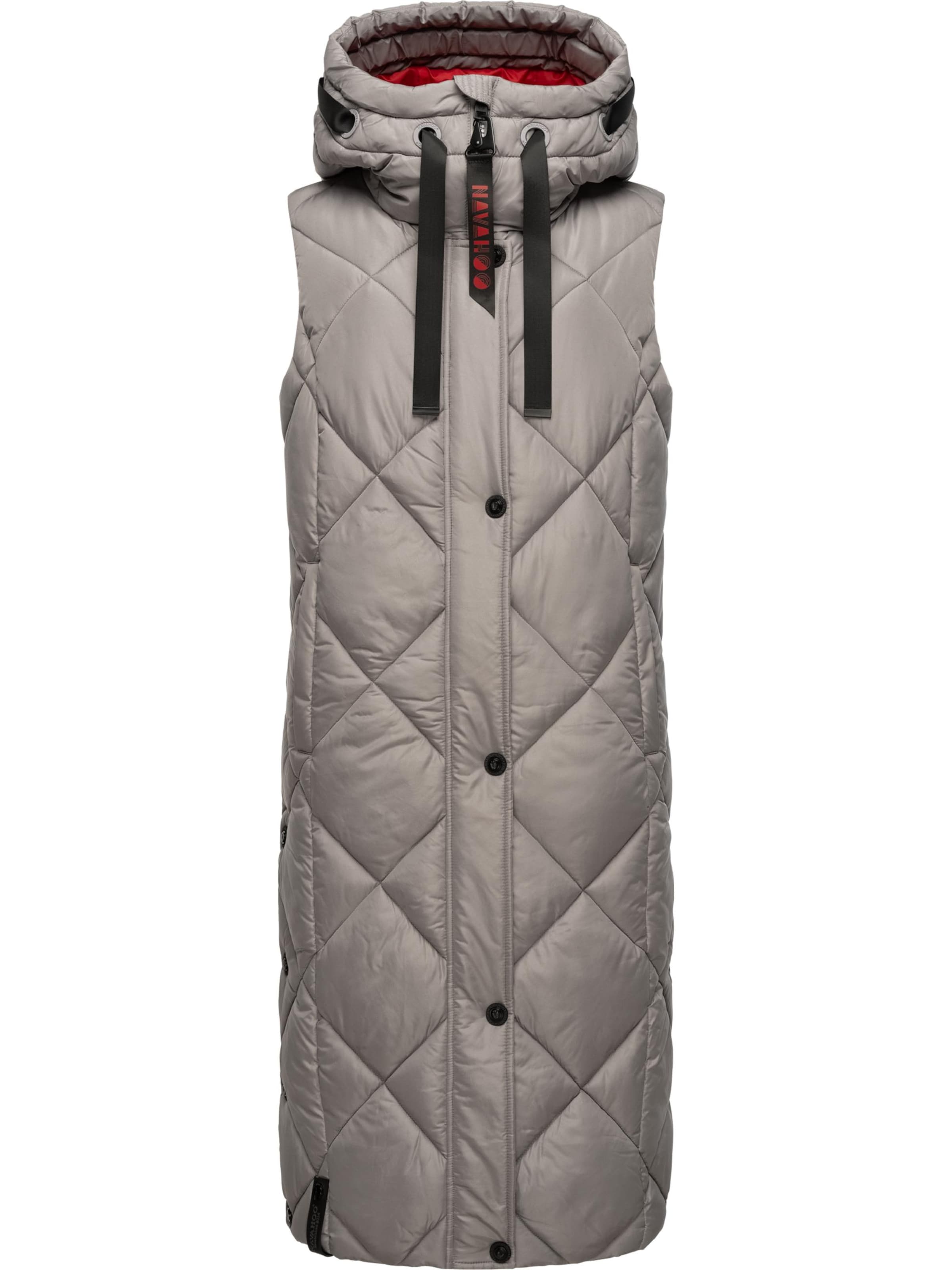 NAVAHOO Vest 'Schnuckel' in Grey: front