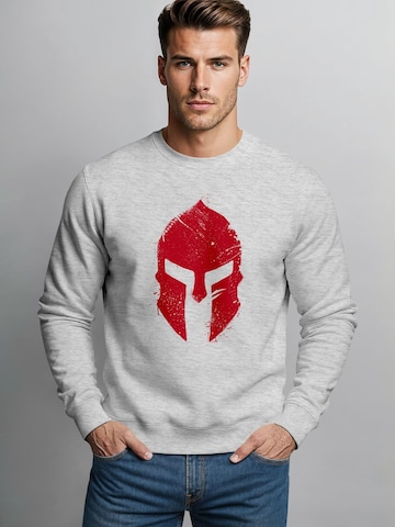 Neverless Sweatshirt 'Sparta 2' in Grey
