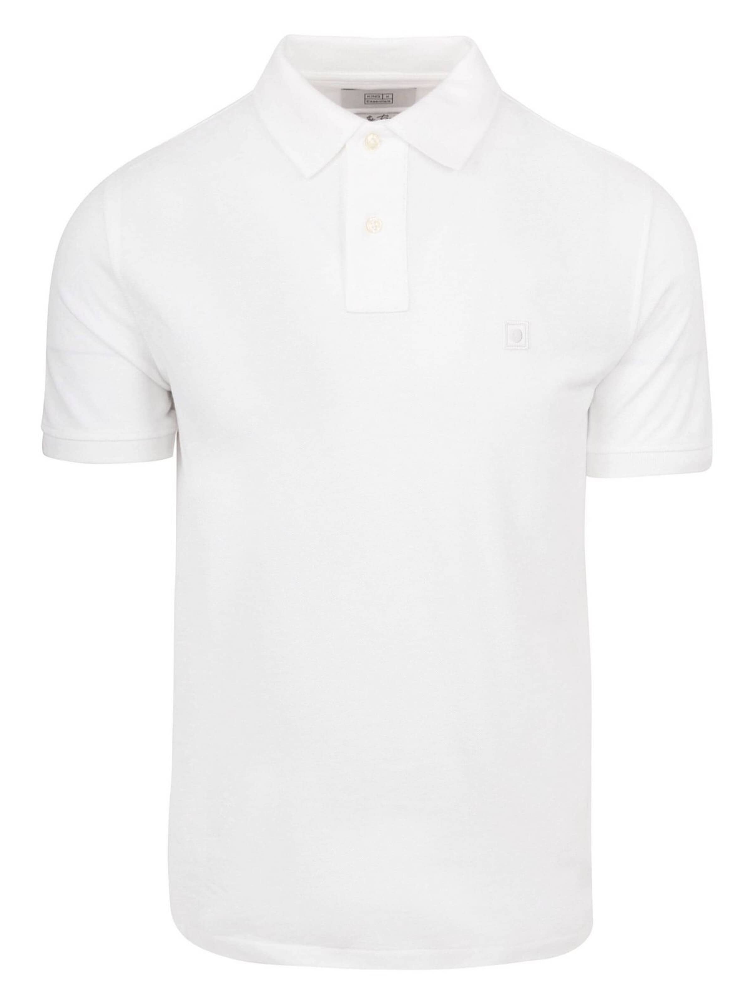 KING Essentials Shirt 'The Rene'‌‌ in Weiß: Vorderseite