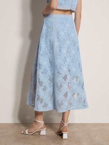 Jupe ' ' Apricot en bleu