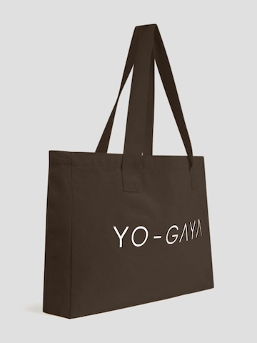 YO-GAYA Shopper 'Canvas Bag' in Bruin