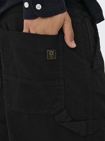 Loosefit Pantalon 'ONSEdge' Only & Sons en noir