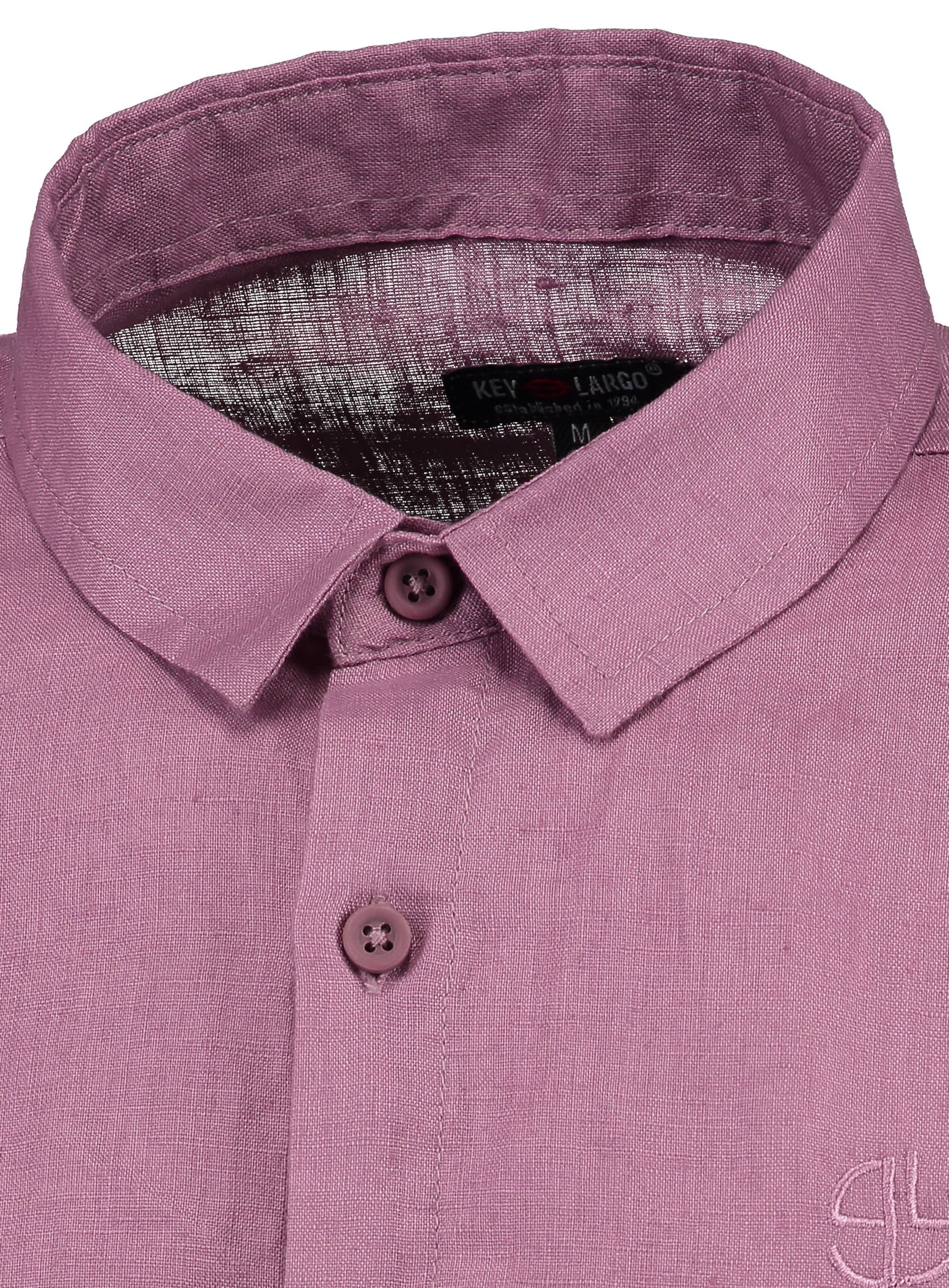 Regular fit Cămașă 'LUIS' de la Key Largo pe roz