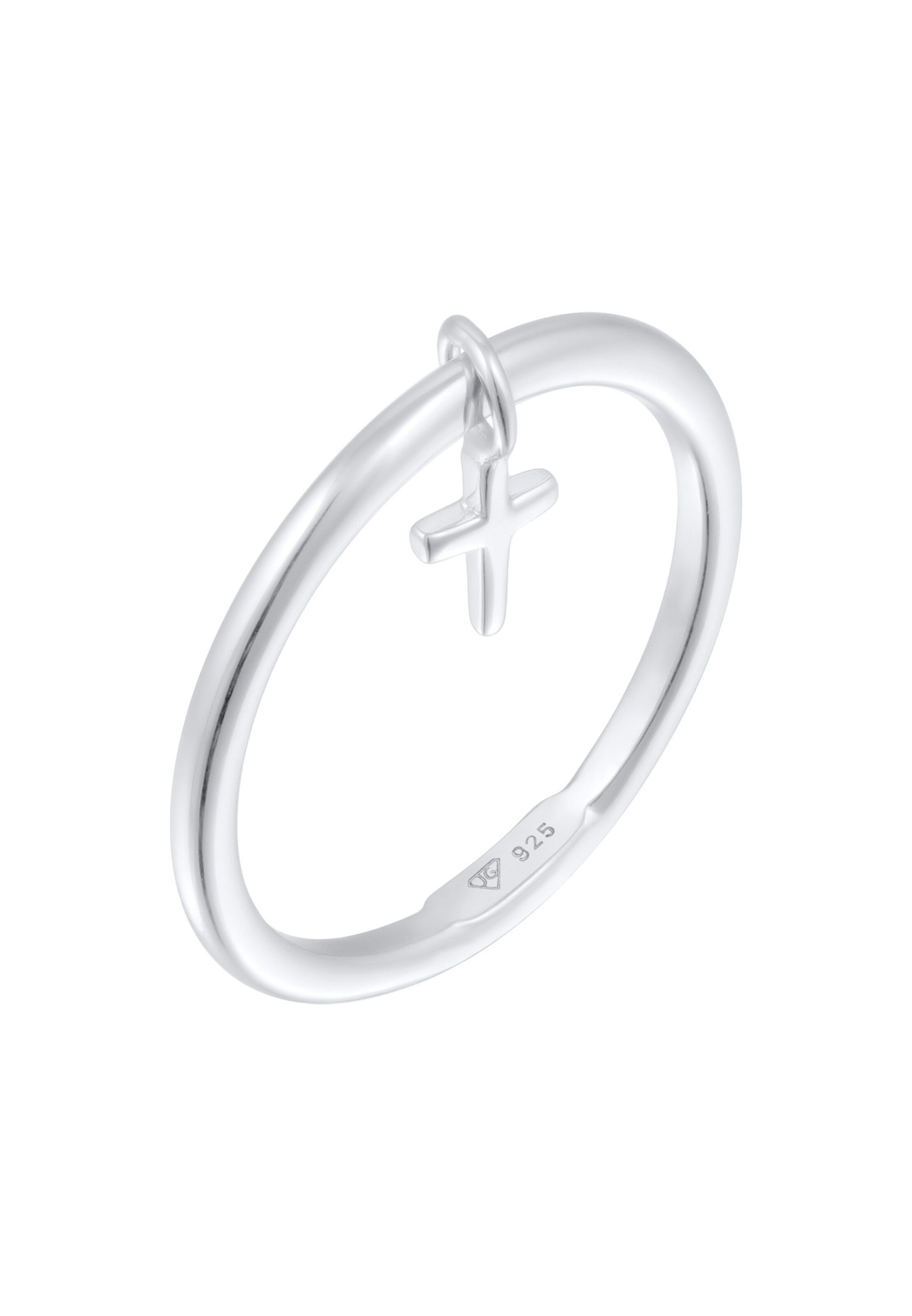 ELLI Ring in Zilver: voorkant