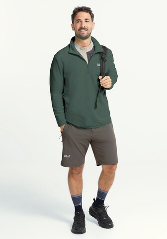 JACK WOLFSKIN Sweatshirt in Green