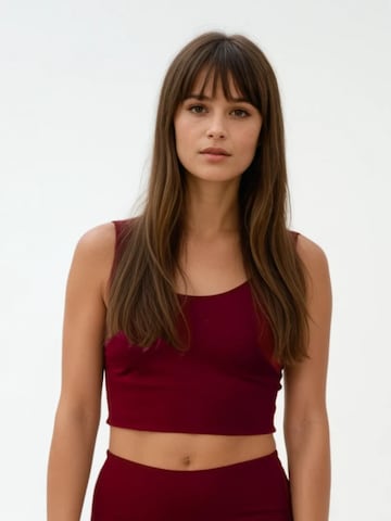 ZUBEK T-Shirt Sport-BH in Rot